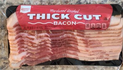 Hardwood Smoked Thick Cut Bacon, Hardwood Smoked