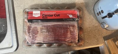 Hardwood Smoked Center Cut Bacon, Hardwood Smoked