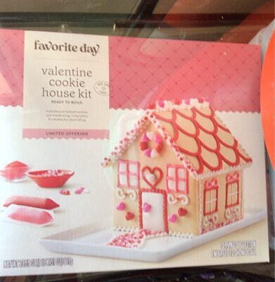 Valentine's House Cookie Kit, Valentine's House