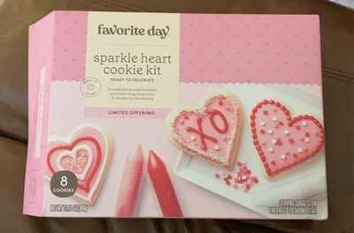 Sparkle Heart Cookie Kit, Sparkle Heart