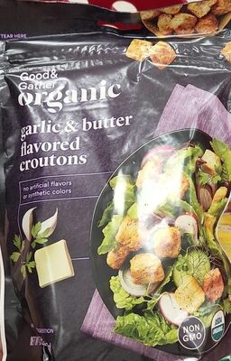 Garlic & Butter Flavored Croutons, Garlic & Butter