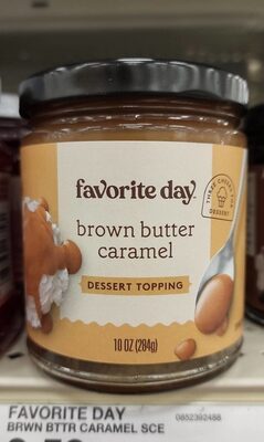 Brown Butter Caramel Dessert Topping, Brown Butter Caramel