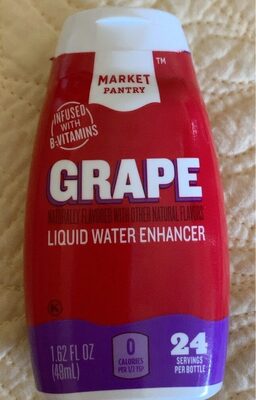 Grape Liquid Water Enhancer, Grape