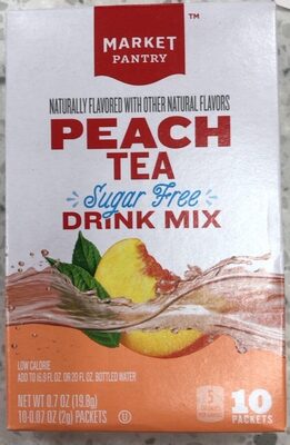 Peach Tea Sugar Free Drink Mix, Peach Tea