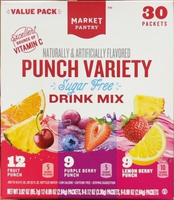 Sugar Free Punch Variety Drink Mix