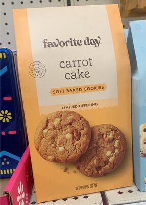 Carrot Cake Soft Baked Cookies, Carrot Cake