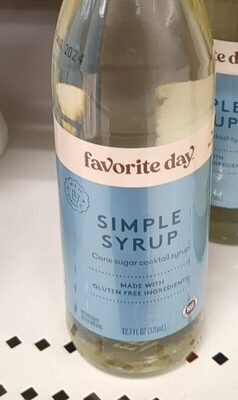 Simple Syrup, Simple