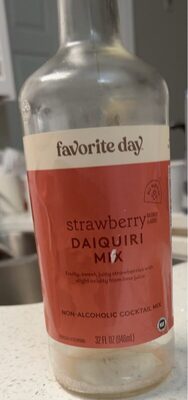 Strawberry Daiquiri Mix Non-Alcoholic Cocktail Mix, Strawberry Daiquiri Mix