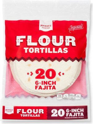 Flour 6-Inch Fajita Tortillas, Flour