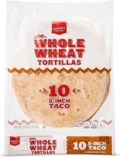 100% Whole Wheat 8-Inch Taco Tortillas, 100% Whole Wheat