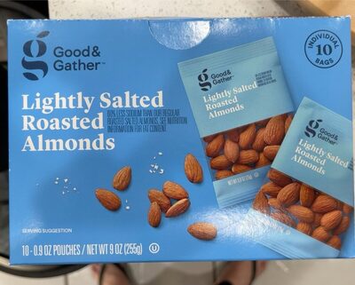 Lightly Salted Roasted Almonds, Lightly Salted Roasted