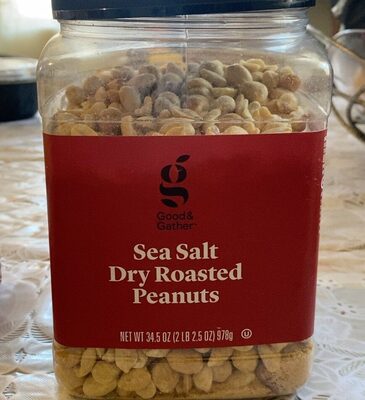 Sea Salt Dry Roasted Peanuts, Sea Salt Dry Roasted