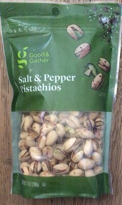 Salt & Pepper Seasoned Pistachios, Salt & Pepper