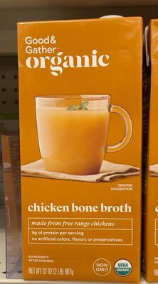 Chicken Bone Broth, Chicken