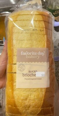 Brioche Sliced Loaf, Brioche
