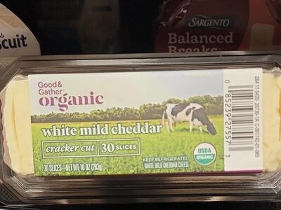 White Mild Cheddar Cracker Cut Cheese, White Mild Cheddar