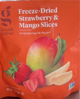 Freeze-Dried Strawberry & Mango Slices