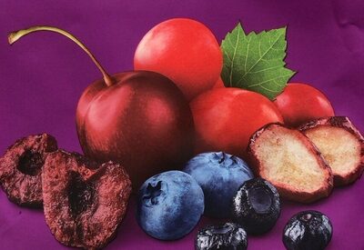 Grape, Blueberry & Cherry Freeze-Dried Fruit Blend, Grape, Blueberry & Cherry