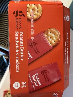 Peanut Butter Sandwich Crackers, Peanut Butter