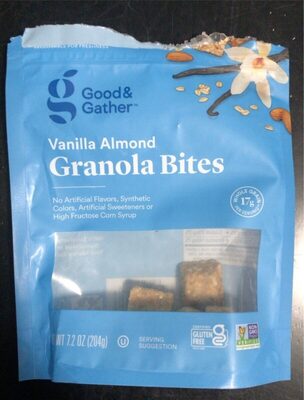 Vanilla Almond Granola Bites, Vanilla Almond