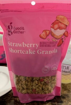 Strawberry Shortcake Granola, Strawberry Shortcake