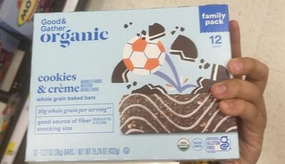 Cookies & Creme Whole Grain Baked Bars, Cookies & Creme