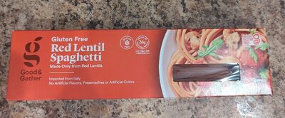 Gluten Free Red Lentil Pasta, Spaghetti