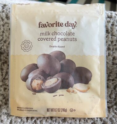 Milk Chocolate Covered Peanuts, Milk Chocolate