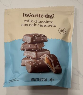 Milk Chocolate Sea Salt Caramels, Milk Chocolate Sea Salt
