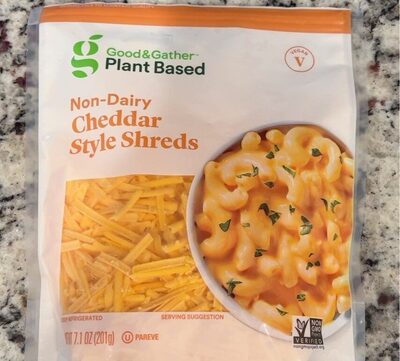 Cheddar Style Non-Dairy Shreds, Cheddar Style
