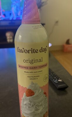 Original Whipped Dairy Topping, Original
