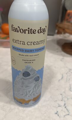 Extra Creamy Whipped Dairy Topping, Extra Creamy