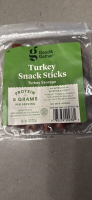 Turkey Sausage Snack Sticks, Turkey Sausage