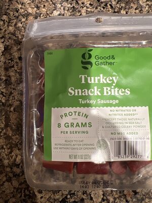 Turkey Sausage Snack Bites, Turkey Sausage