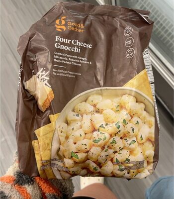 Four Cheese Gnocchi Precooked Pasta, Four Cheese Gnocchi
