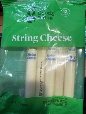 Mozzarella Low-Moisture Part-Skim String Cheese, Mozzarella