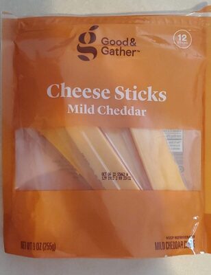 Mild Cheddar Cheese Sticks, Mild Cheddar