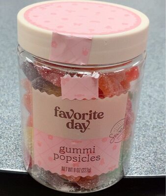 Gummi Popsicles Candy, Gummi Popsicles