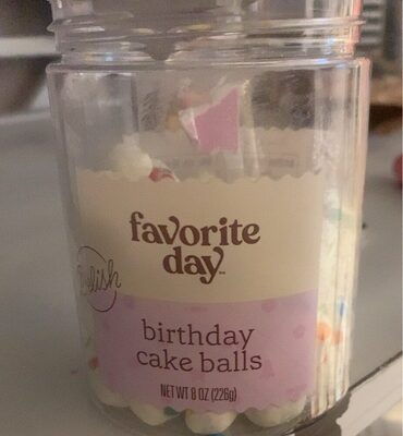 Birthday Cake Balls, Birthday Cake