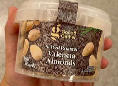 Salted Roasted Valencia Almonds, Salted Roasted Valencia