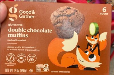 Double Chocolate Gluten Free Muffins, Double Chocolate