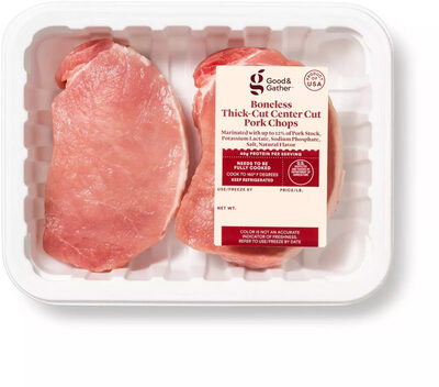 Center Cut Chops Boneless Thick Pork