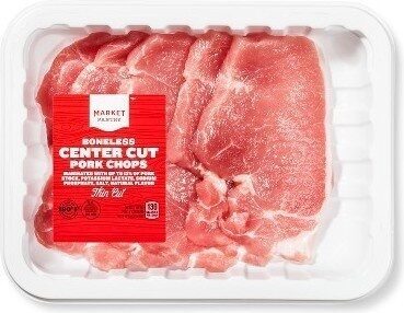 Center Cut Chops Boneless Thin Pork