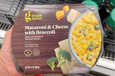 Cheddar & Parmesan Macaroni & Cheese With Broccoli, Cheddar & Parmesan With Broccoli