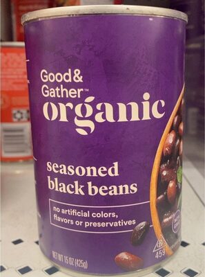 Seasoned Black Beans, Seasoned Black