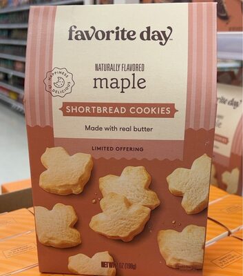 Maple Shortbread Cookies, Maple