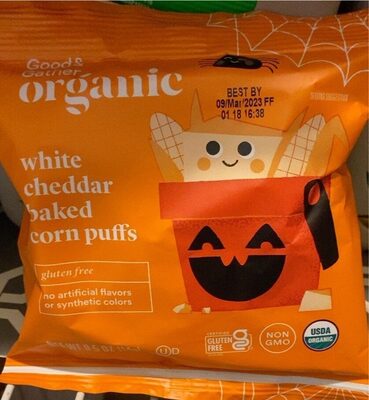 White Cheddar Baked Corn Puffs, White Cheddar