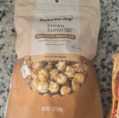 Toasty Brown Butter Indulgent Snack Mix With Popcorn, Pretzels And Potato Chips, Toasty Brown Butter