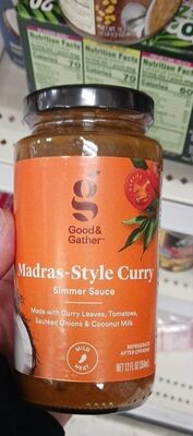 Madras-Style Curry Simmer Sauce, Madras-Style Curry