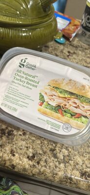 Oven-Roasted Turkey Breast Ultra-Thin Deli Slices, Oven-Roasted